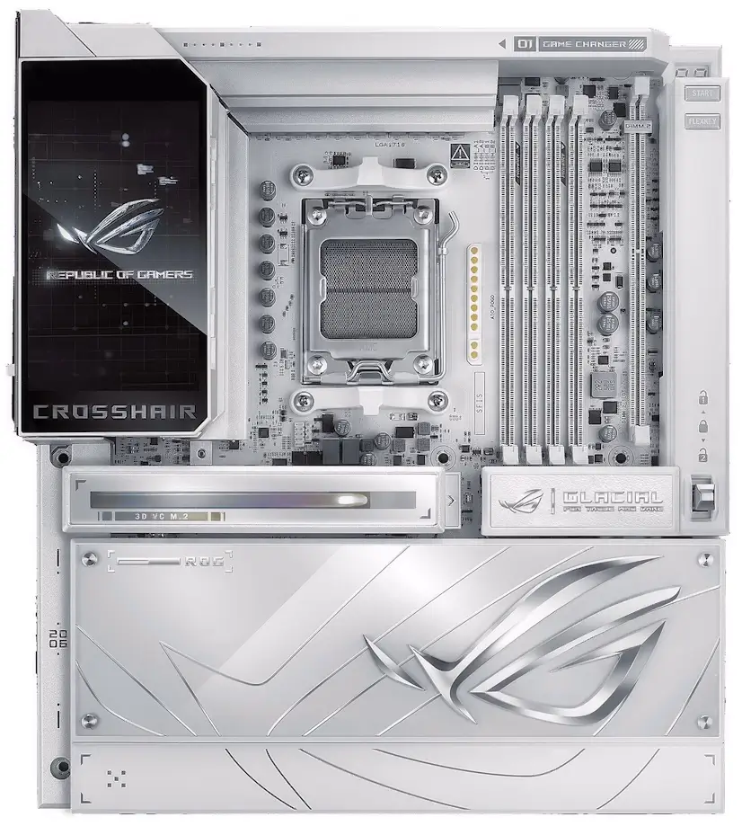 Alcobendas PC - Montaje Placa Base ASUS ROG CROSSHAIR X870E GLACIAL Alcobendas